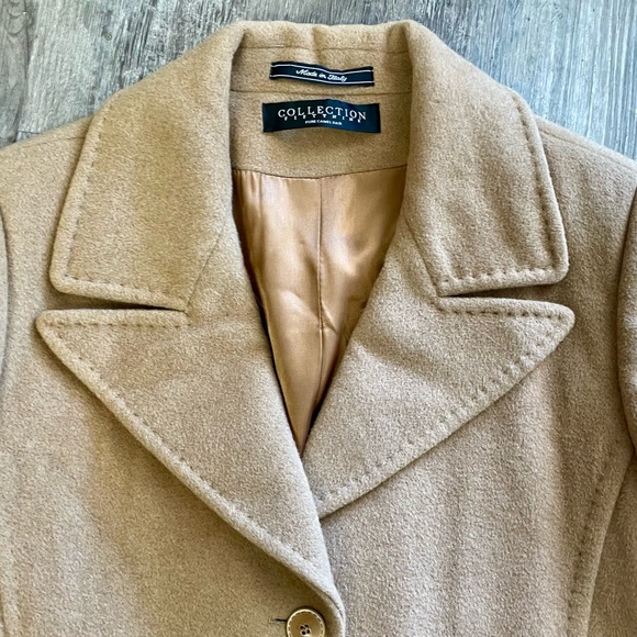 Vintage Collection Fifty Nine 100% Italian Baby Camel Hair Long Coat - Picture 13 of 16